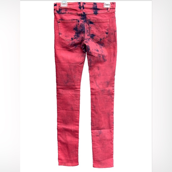 COTTON ON Red Jeans/Jeggings. Wash Cold. Size 6 - Picture 2 of 6